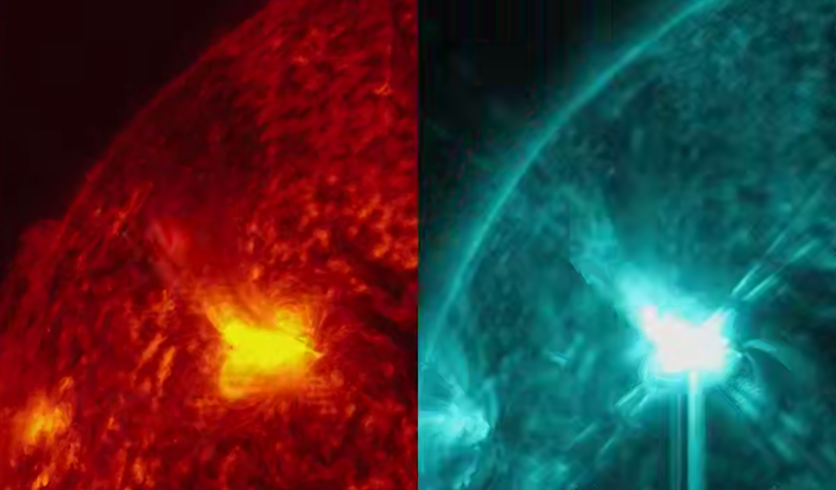Рекордное количество мощных вспышек зафиксировано на Солнце 1 февраля